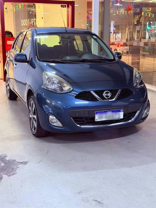 NISSAN MARCH 1.6 SL 16V FLEX 4P MANUAL NISSAN MARCH 1.6 SL 16V FLEX 4P MANUAL